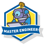 RoboThink STEM Master Engineer Course Badge